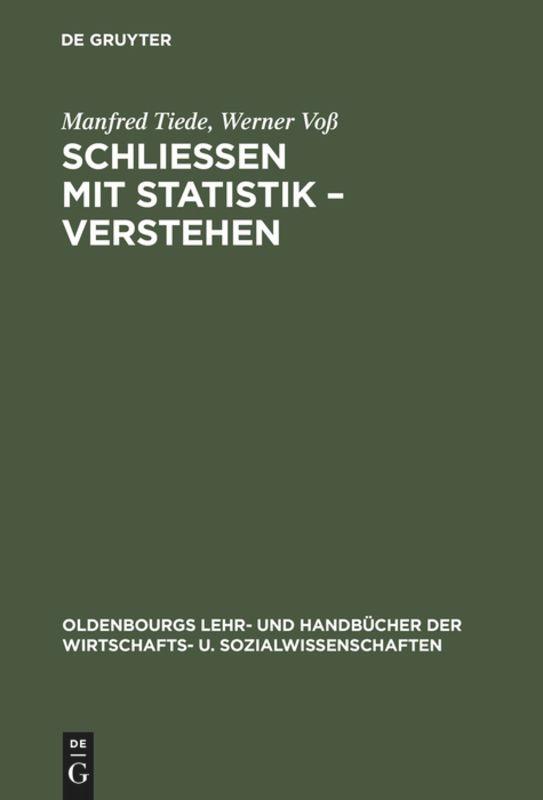 Schließen mit Statistik ¿ Verstehen