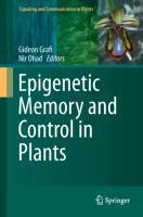 Epigenetic Memory and Control in Plants