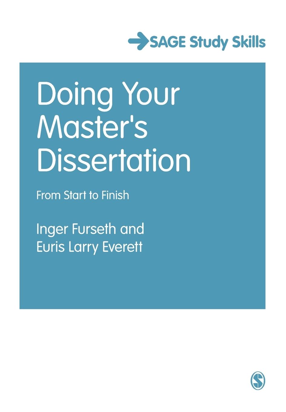 Doing Your Master's Dissertation