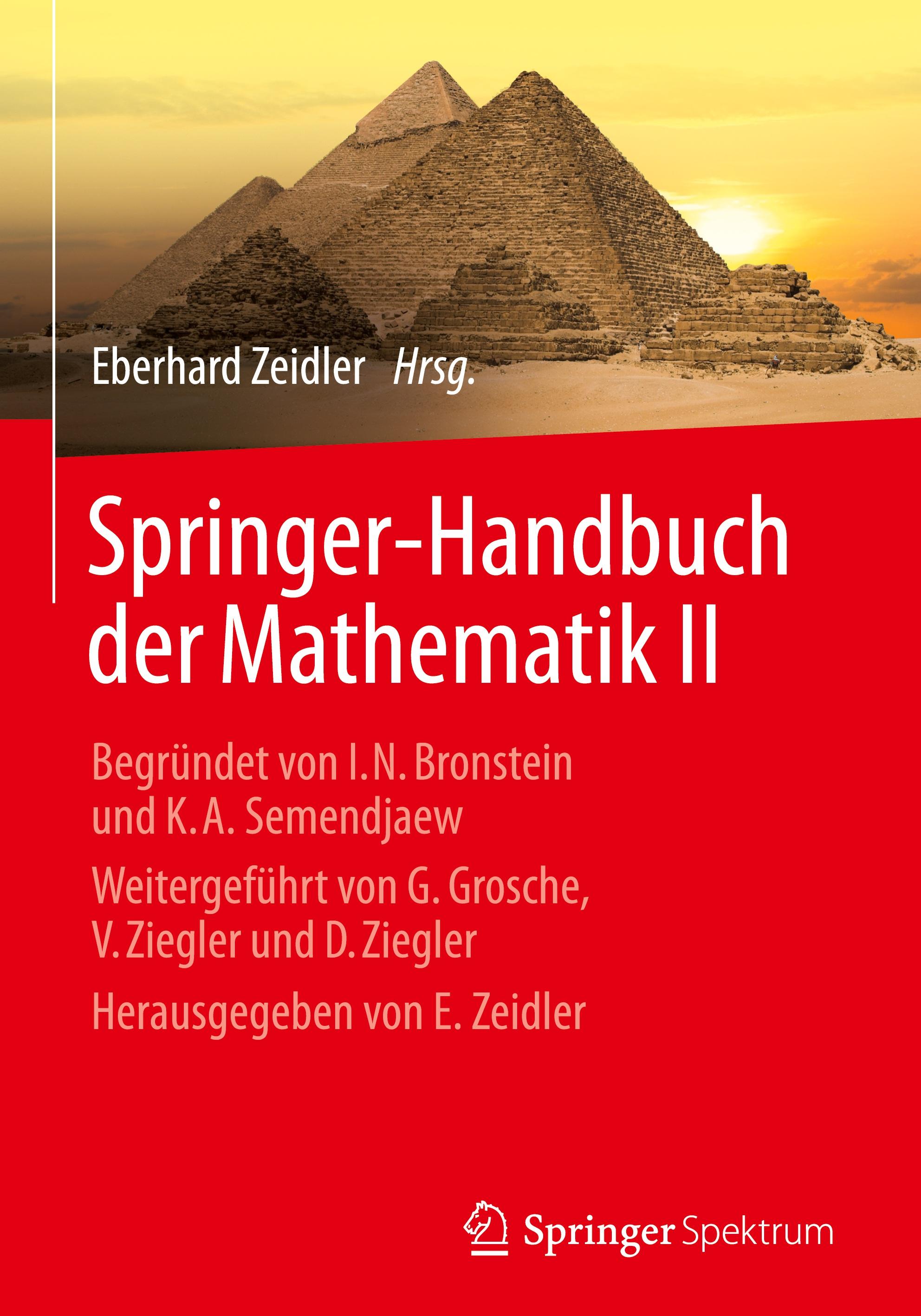 Springer-Handbuch der Mathematik II