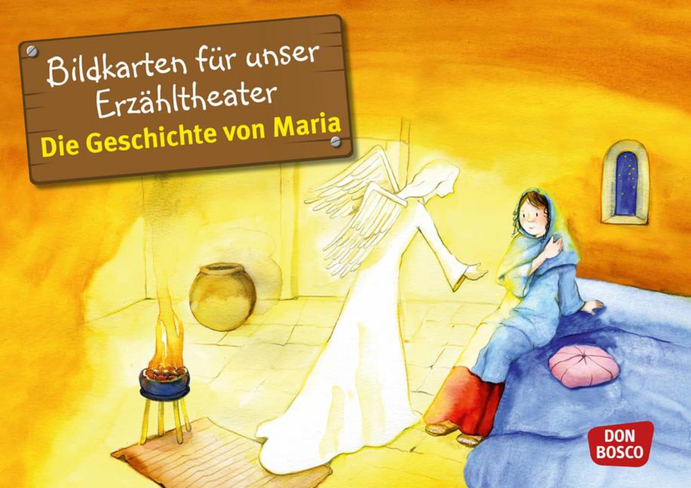 Bildkarten für unser Erzähltheater: Die Geschichte von Maria