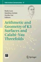 Arithmetic and Geometry of K3 Surfaces and Calabi¿Yau Threefolds