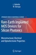 Rare-Earth Implanted MOS Devices for Silicon Photonics