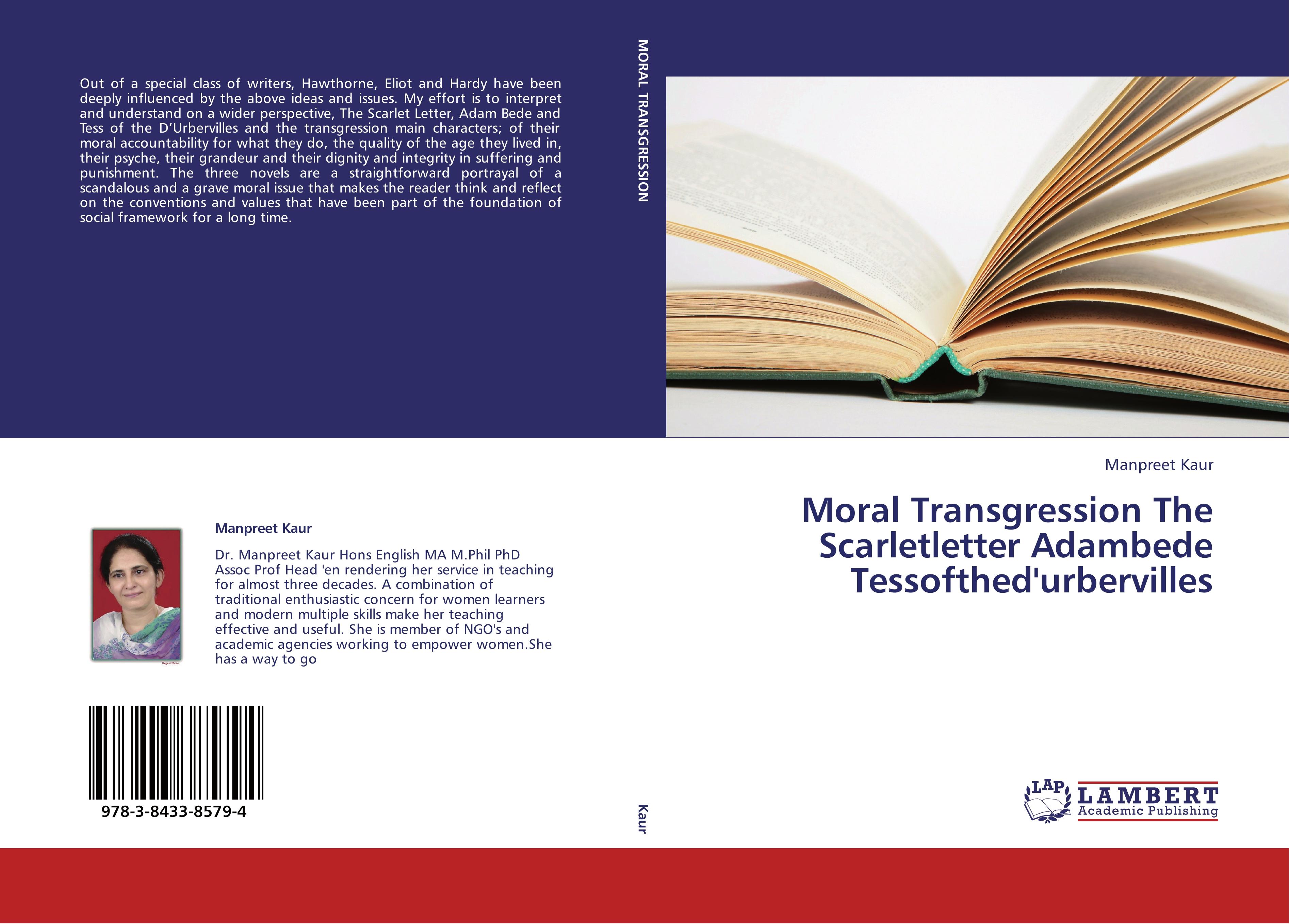 Moral Transgression The Scarletletter Adambede Tessofthed'urbervilles