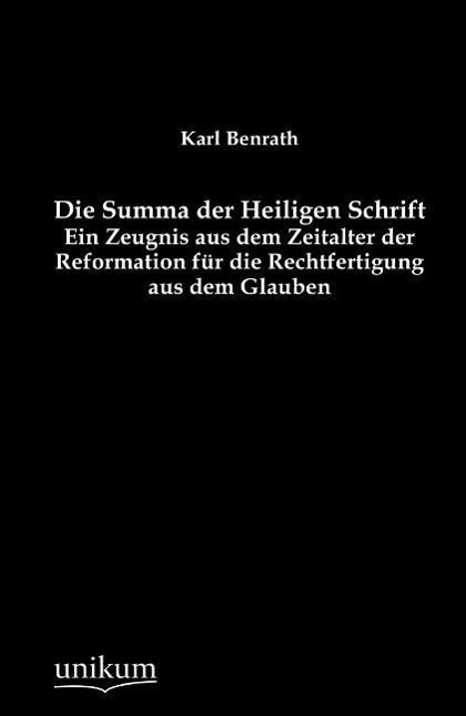 Die Summa der Heiligen Schrift