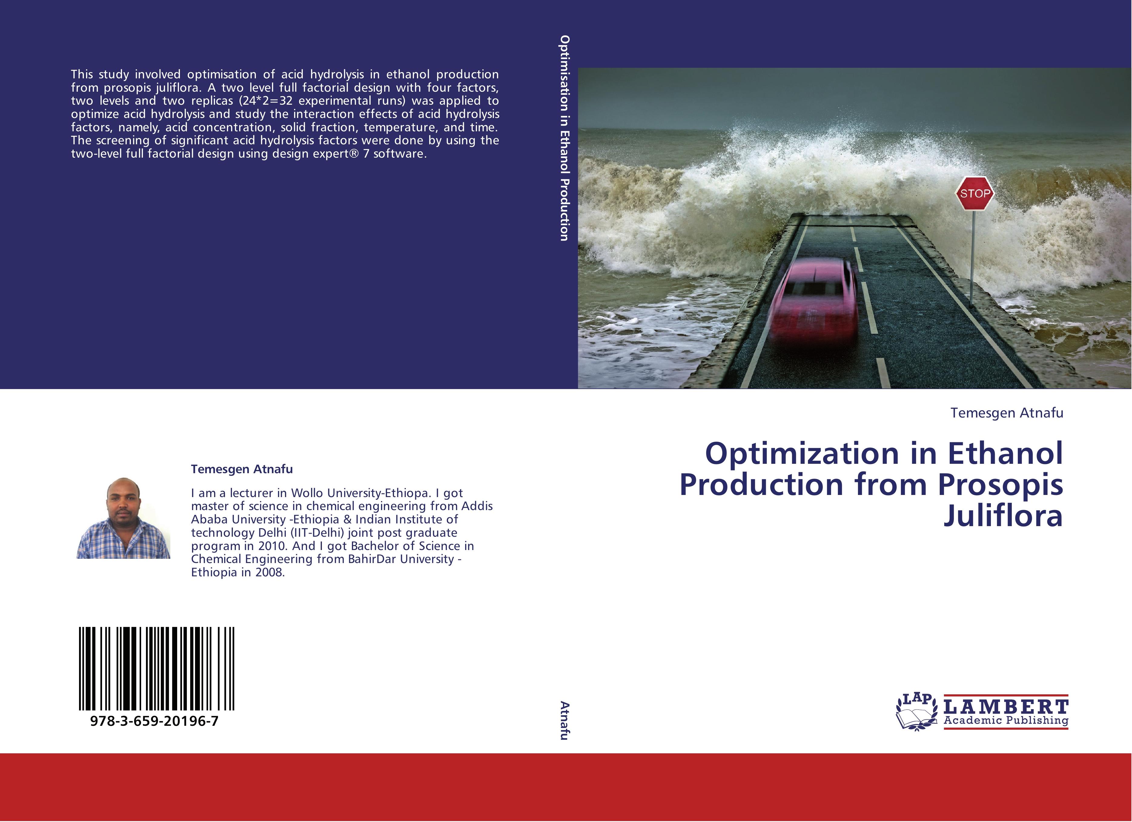 Optimization in Ethanol Production from Prosopis Juliflora