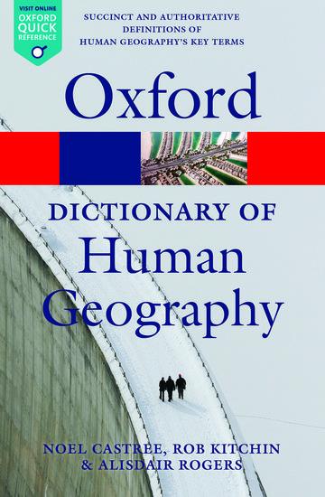 A Dictionary of Human Geography