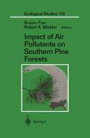 Impact of Air Pollutants on Southern Pine Forests