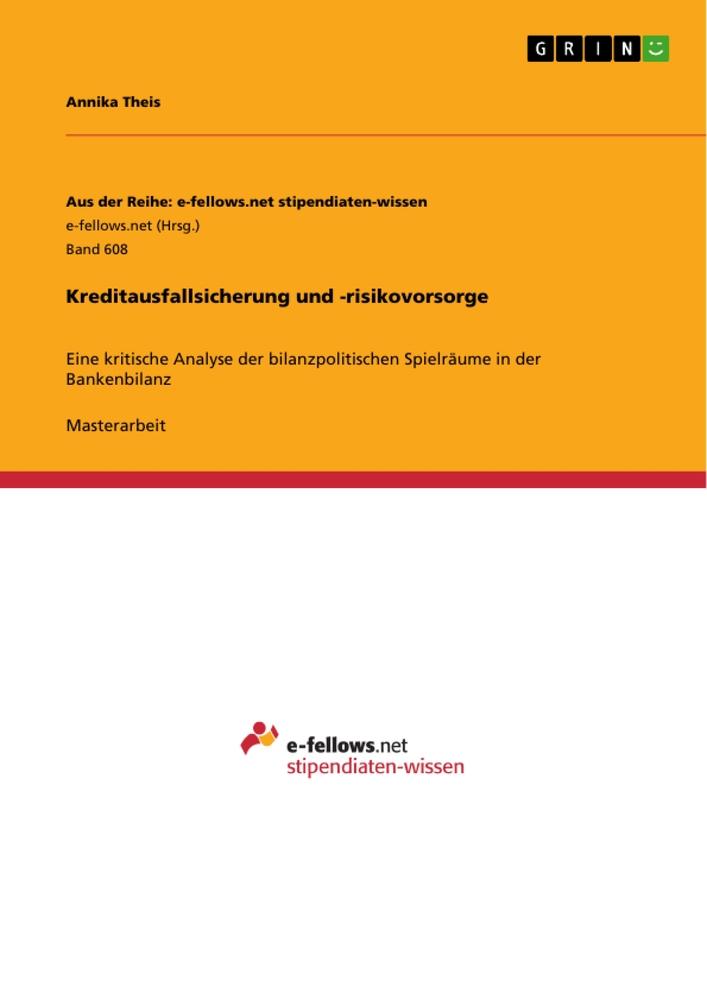 Kreditausfallsicherung und -risikovorsorge