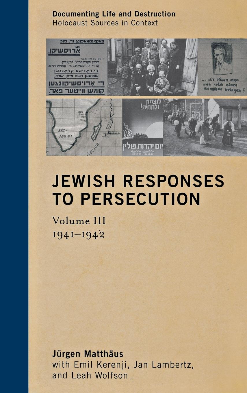 Jewish Responses to Persecution