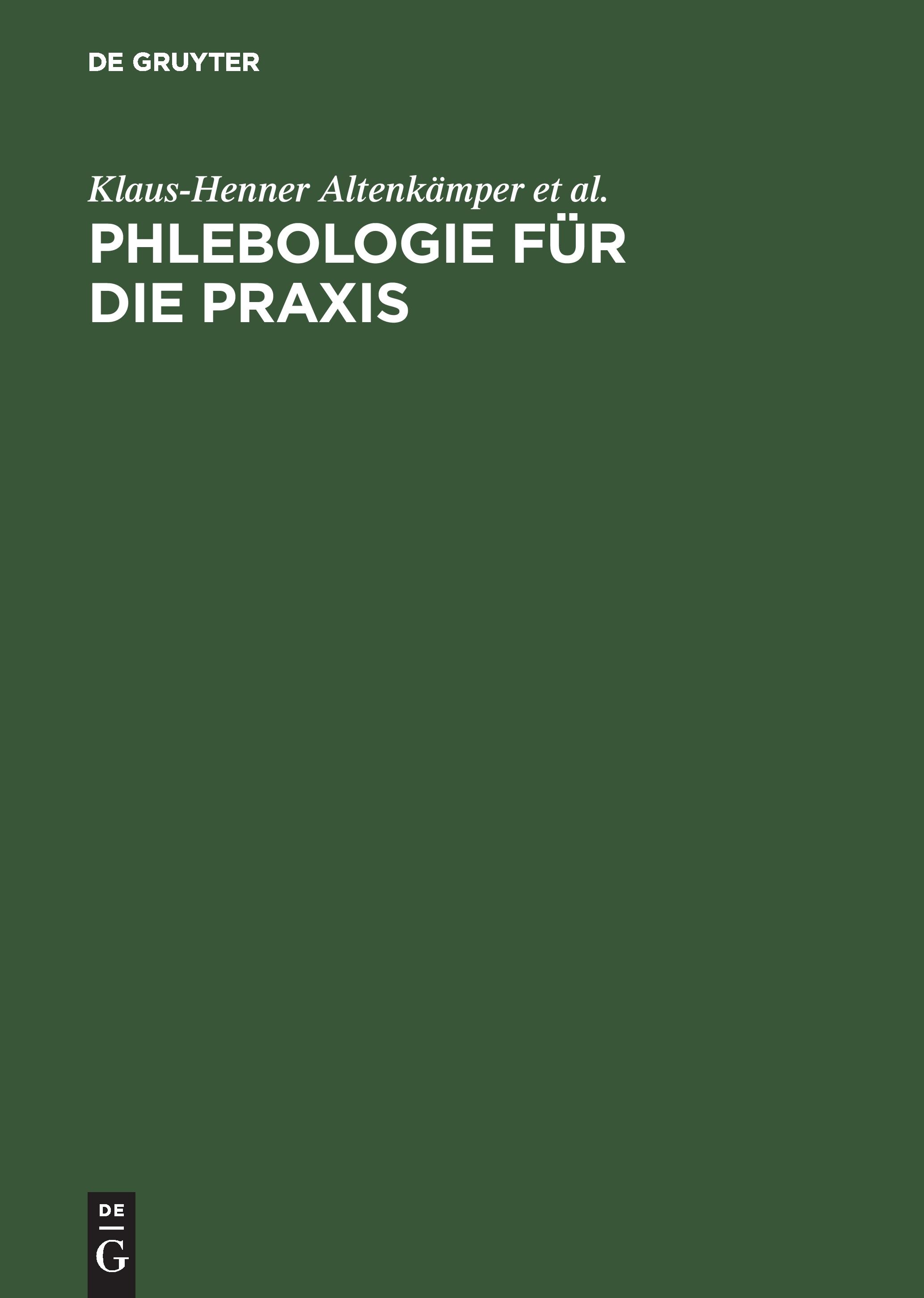 Phlebologie für die Praxis