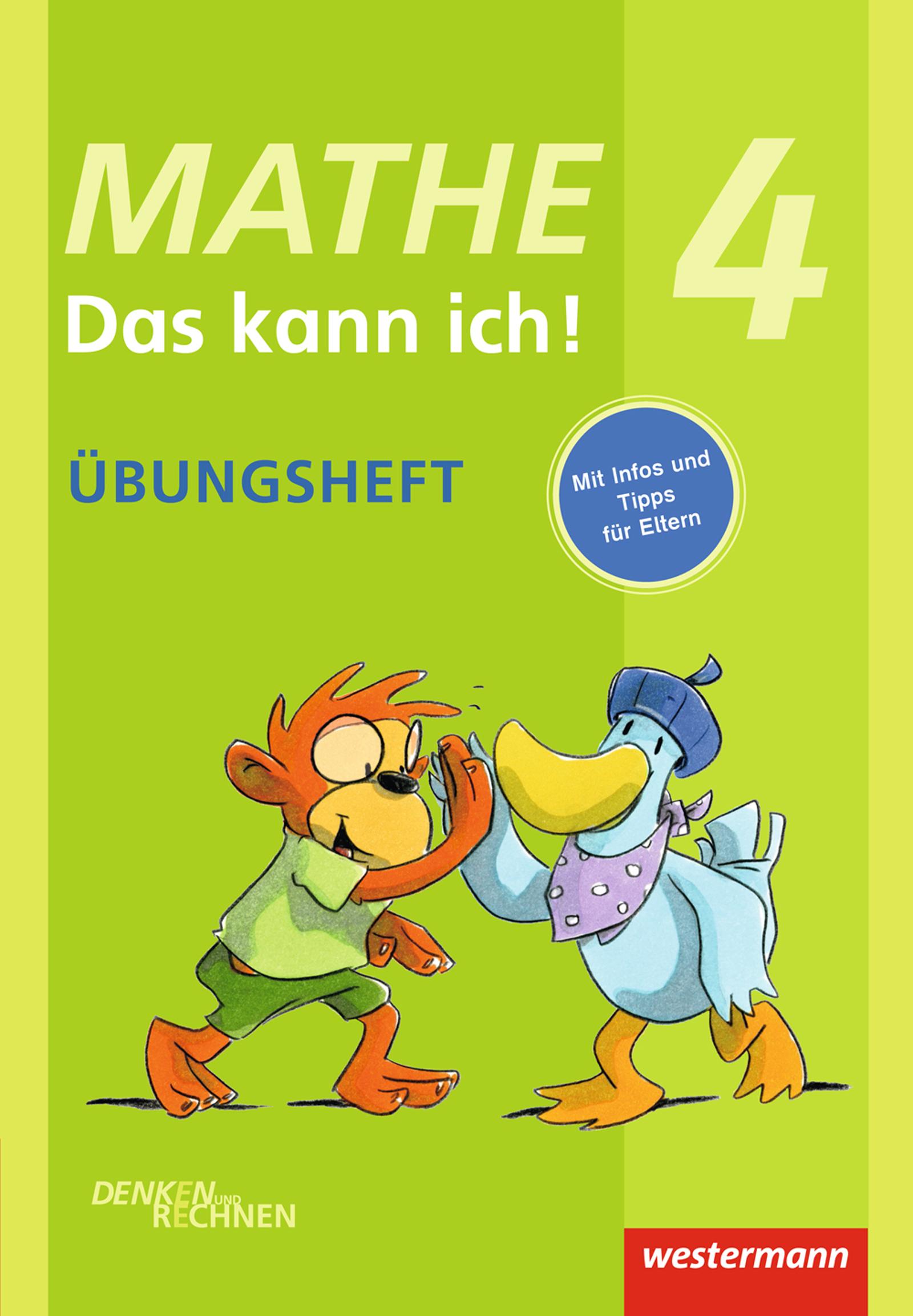 Mathe - Das kann ich! Übungsheft Klasse 4