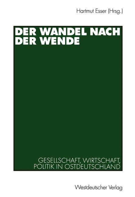 Der Wandel nach der Wende