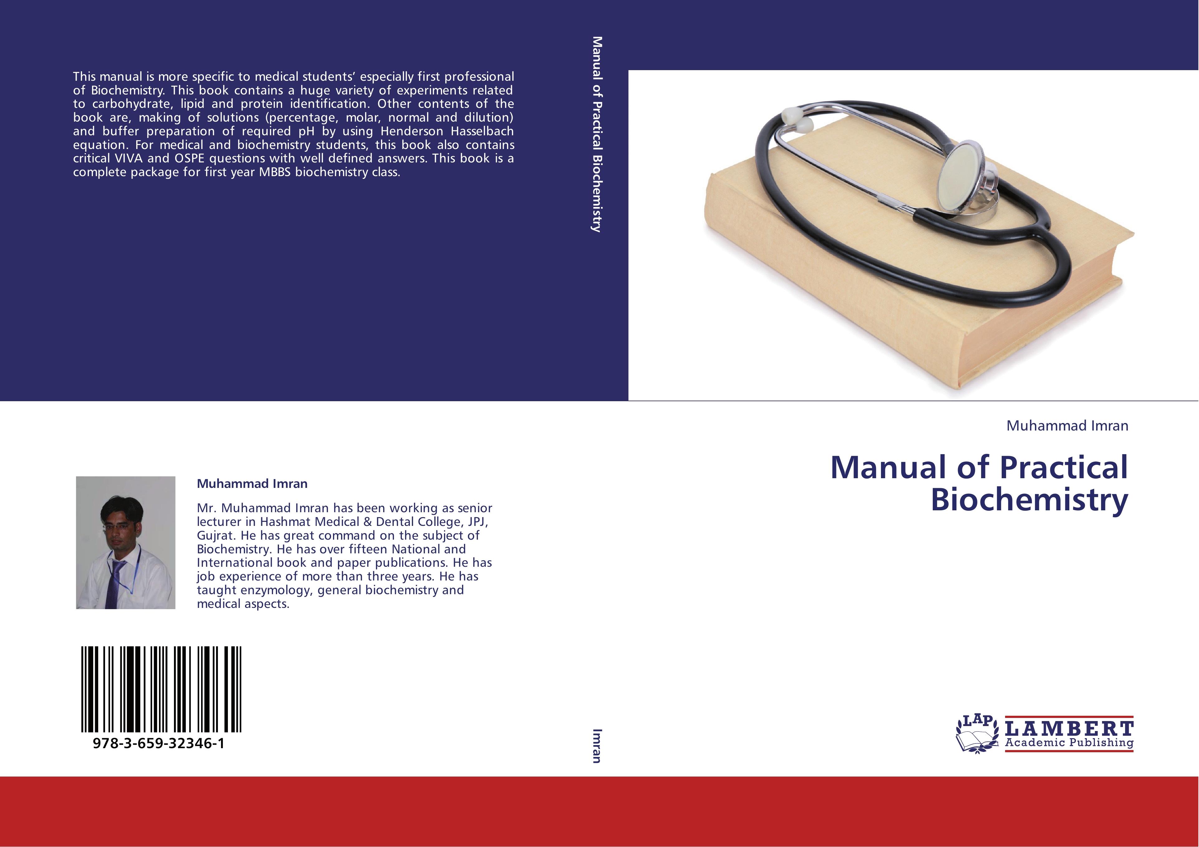 Manual of Practical Biochemistry