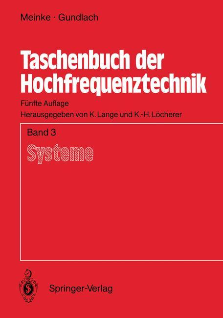 Taschenbuch der Hochfrequenztechnik