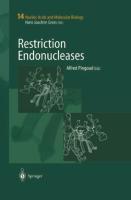 Restriction Endonucleases