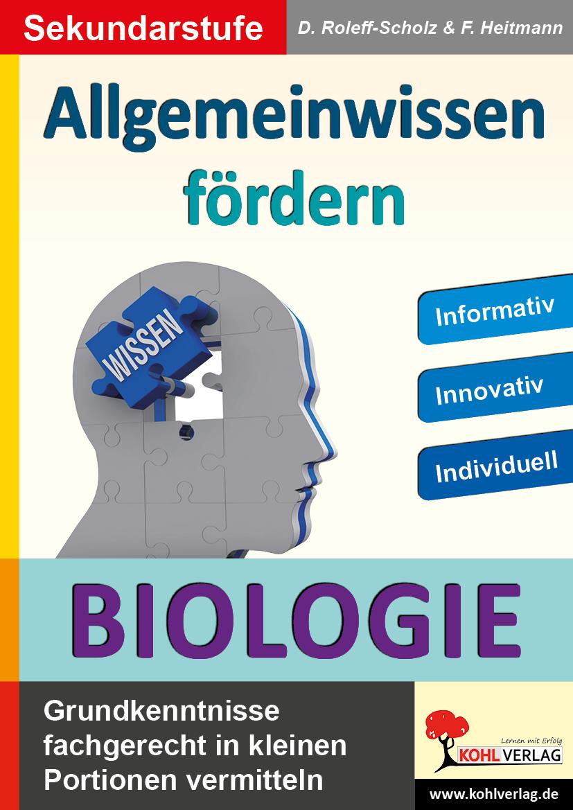 Allgemeinwissen fördern Biologie