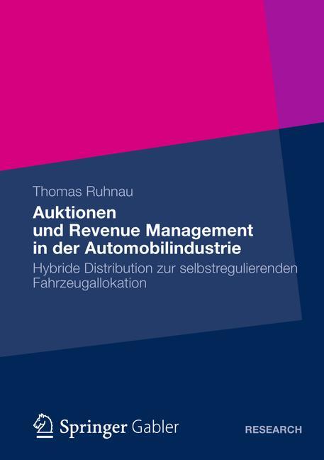 Auktionen und Revenue Management in der Automobilindustrie