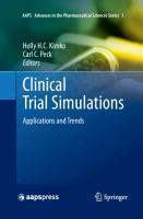 Clinical Trial Simulations