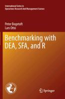 Benchmarking with DEA, SFA, and R