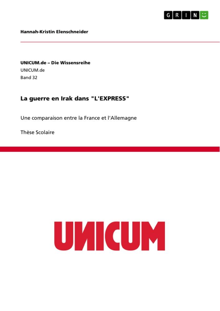 La guerre en Irak dans "L'EXPRESS"