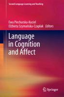 Language in Cognition and Affect