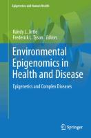 Environmental Epigenomics in Health and Disease