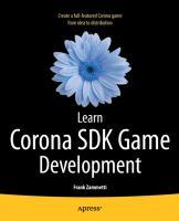 Learn Corona SDK Game Development