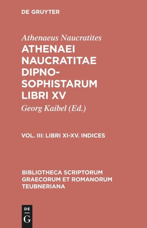 Libri XI-XV. Indices