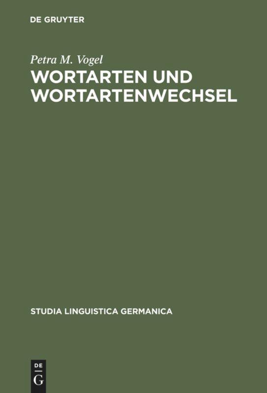 Wortarten und Wortartenwechsel