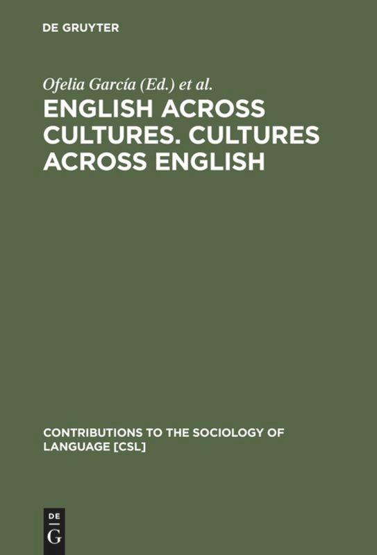 English across Cultures. Cultures across English