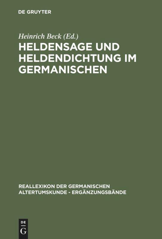 Heldensage und Heldendichtung im Germanischen