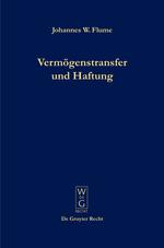 Vermögenstransfer und Haftung