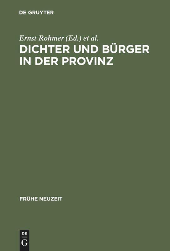 Dichter und Bürger in der Provinz