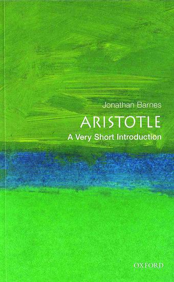 Aristotle: A Very Short Introduction