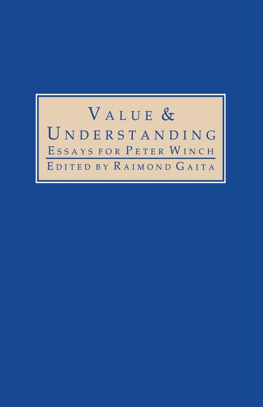 Value and Understanding