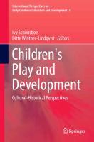 Children's Play and Development