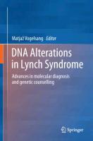 DNA Alterations in Lynch Syndrome