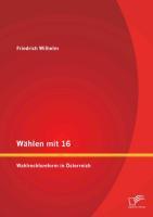 Wählen mit 16: Wahlrechtsreform in Österreich