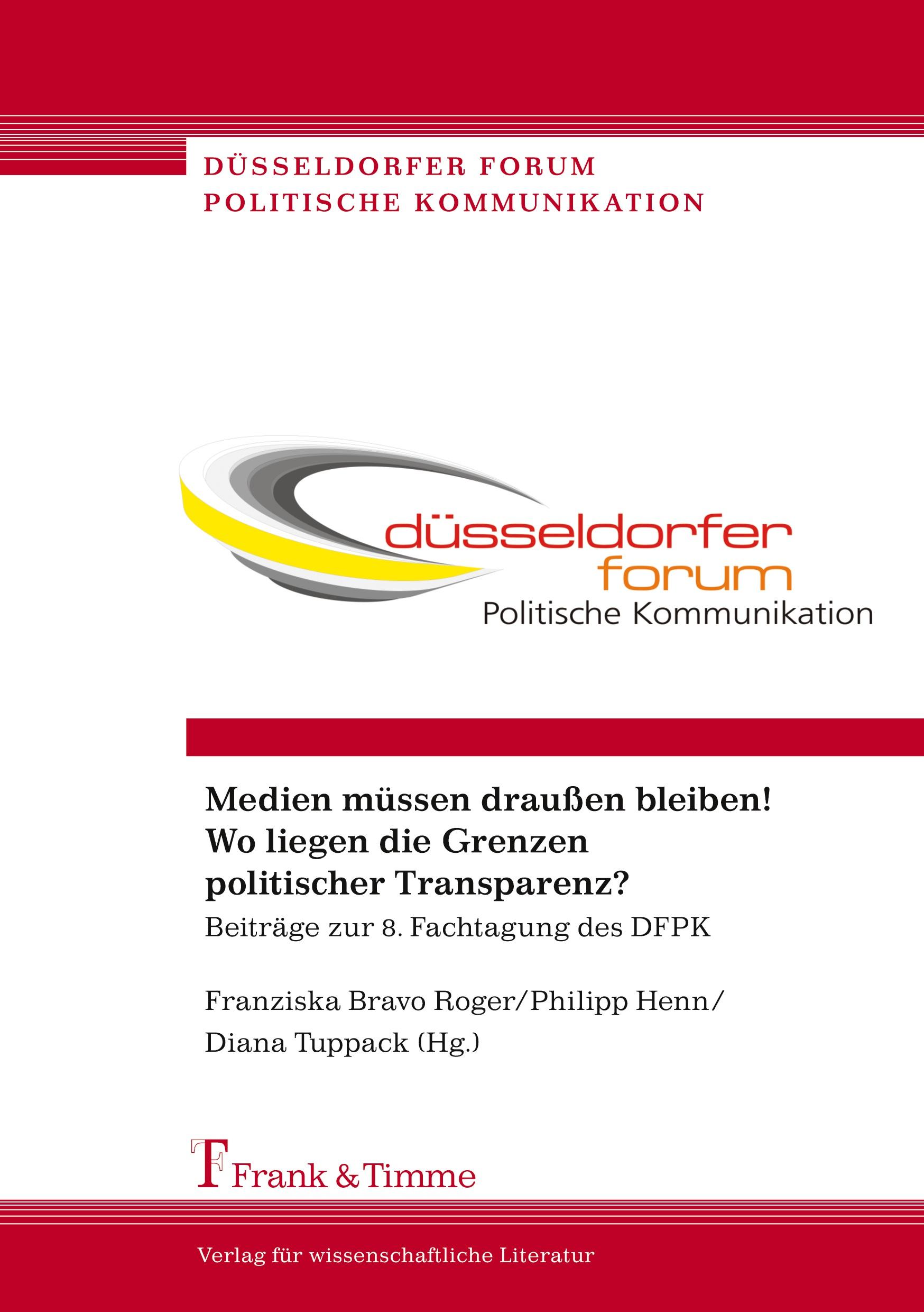 Medien müssen draußen bleiben! Wo liegen die Grenzen politischer Transparenz?