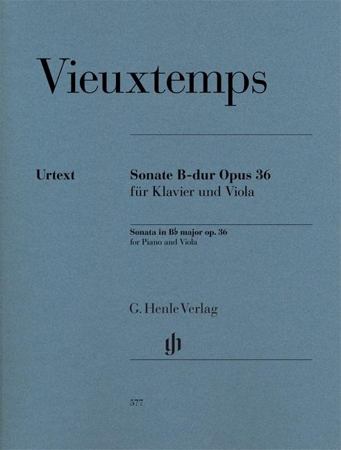 Sonate B-dur Opus 36 für Klavier und Viola