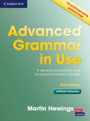 Advanced Grammar in Use Book without Answers