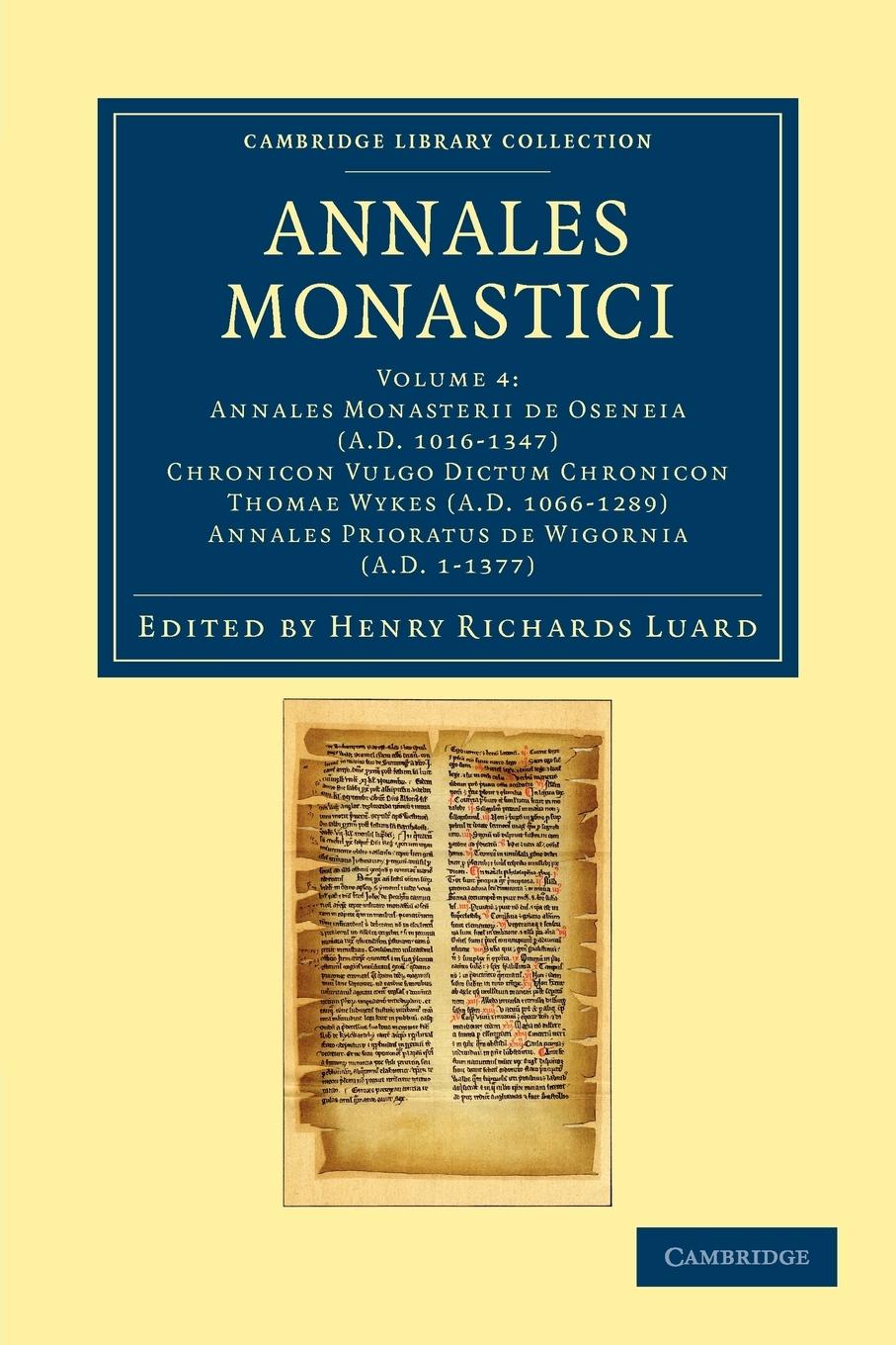 Annales Monastici - Volume 4