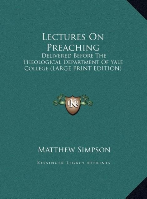 Lectures On Preaching