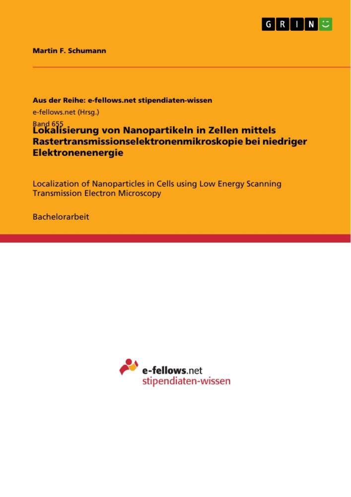 Lokalisierung von Nanopartikeln in Zellen mittels Rastertransmissionselektronenmikroskopie bei niedriger Elektronenenergie