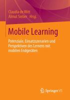 Mobile Learning