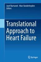 Translational Approach to Heart Failure