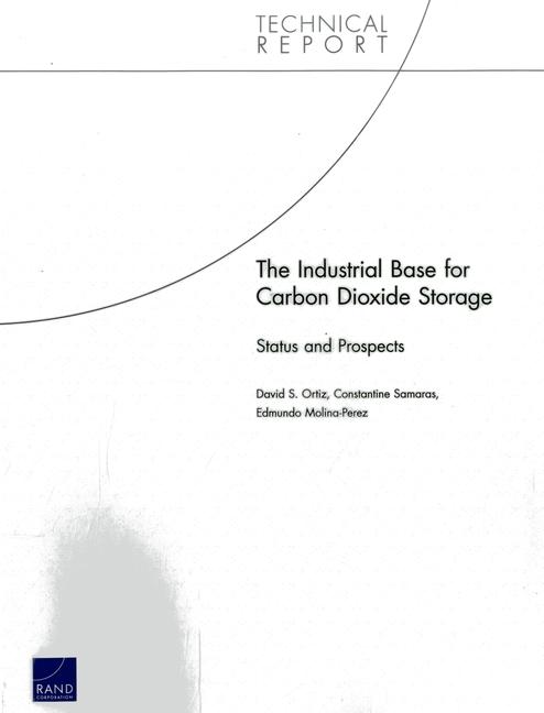 The Industrial Base for Carbon Dioxide Storage