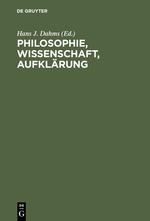 Philosophie, Wissenschaft, Aufklärung