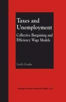 Taxes and Unemployment